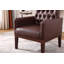 Fauteuil club en cuir Shanon