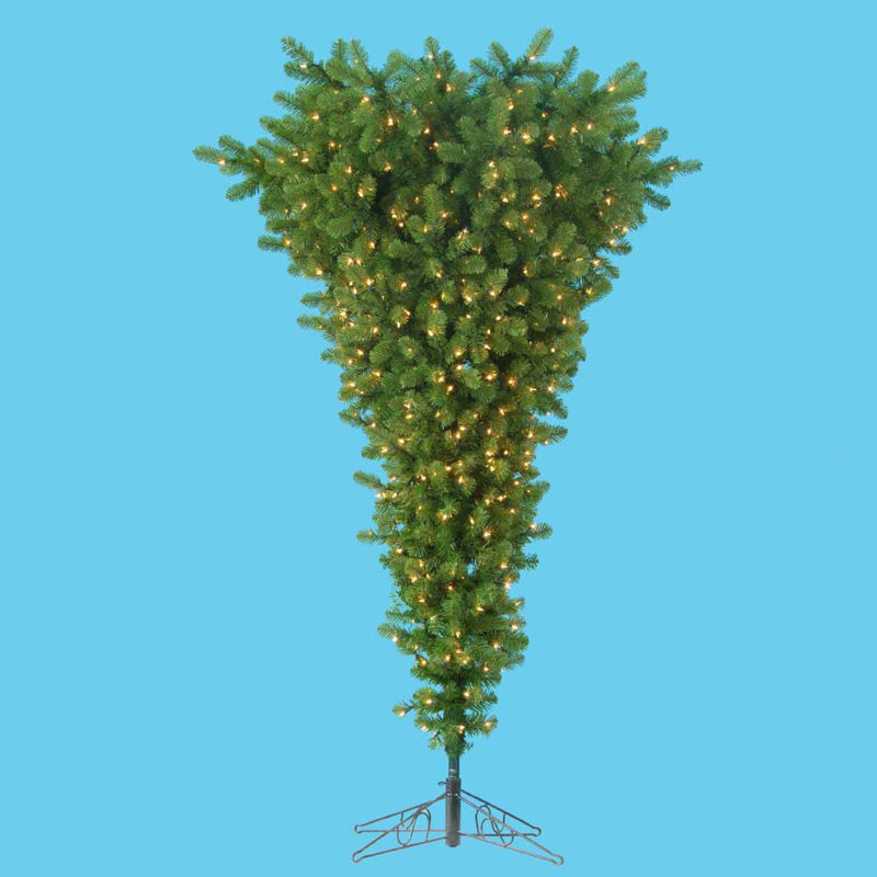 90' H Lighted Artificial Pine Christmas Tree