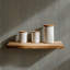 Woven Arcs - Loft Stone Wallpaper
