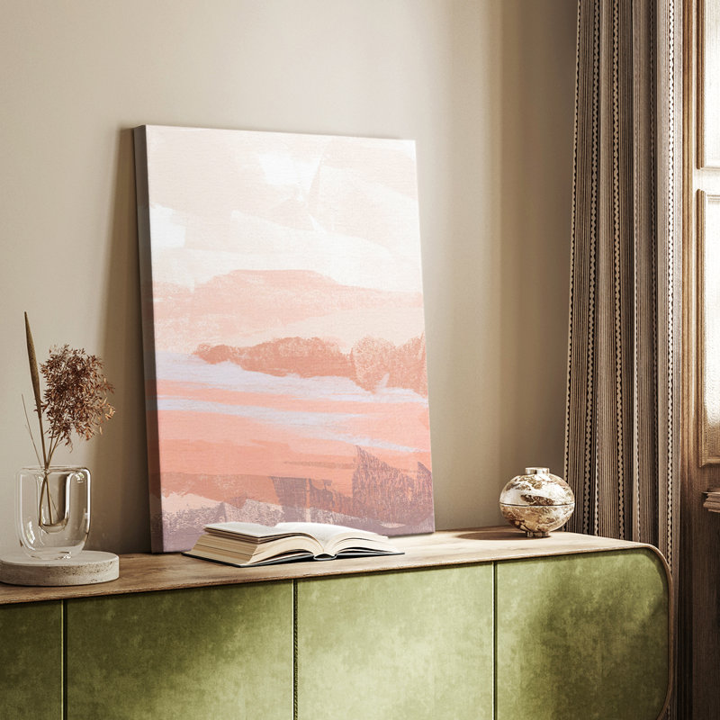 Dusty Desert I - galerie sur mesure, H 48 po x l 32 po