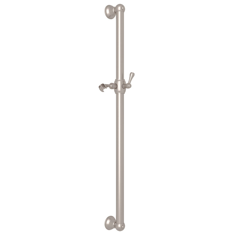 Rohl Shower Grab Bar, Satin Nickel, 38.56" W
