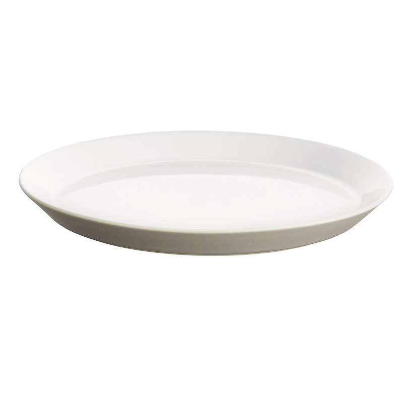 Tonale Stoneware Dinner Plate, 10.44" W x 10.44" D, Light Gray