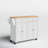 Idlewild 52 " W Kitchen Cart with Solid Wood Top-1265041940