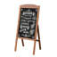 Wood Magnetic Free-Standing Chalkboard, 35.4" x 16.7"-56082453