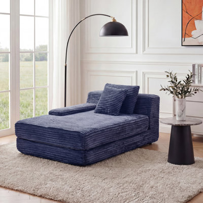 Eliam 42.5”Left Upholstered Chaise Lounge by Ebern Designs