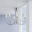 Lustre moderne classique / traditionnel à DEL à 8 lumières l 17 po Kylen pour salle à manger ou salon
