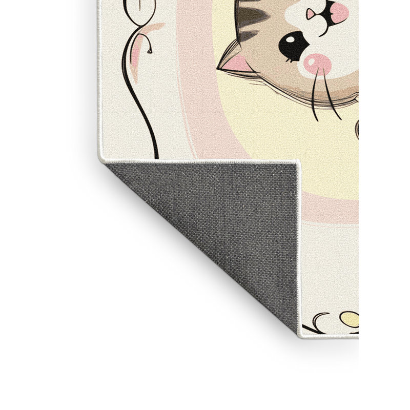 Tapis pour enfants East Urban Home, Rectangulaire 7 pi x 10 pi
