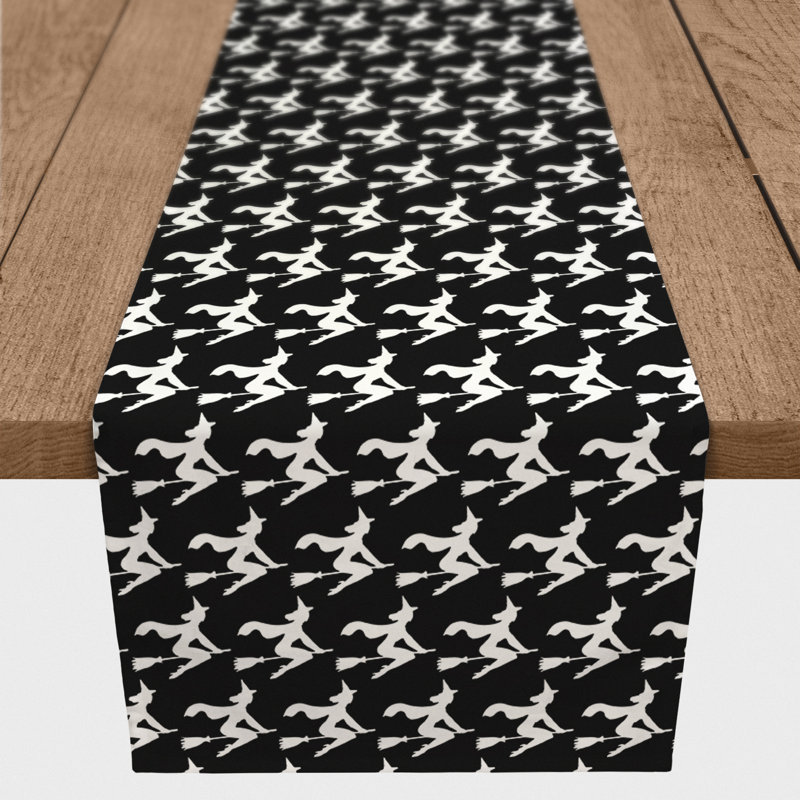Chemin de table à motif patine Steinman, 90 po x 16 po