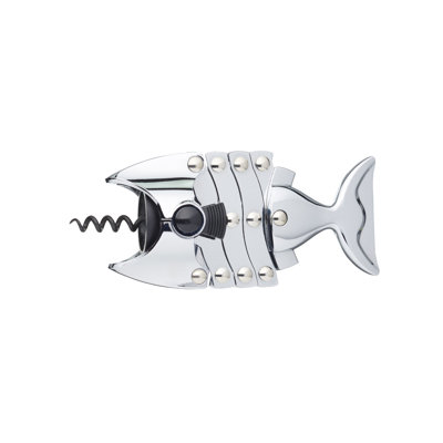 Silver Stainless Steel Corkscrew
