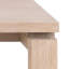 Addilyna Oak Solid Wood Base Dining Table