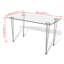 Glass Top Dining Table
