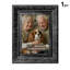 Cadre 5 "x 7" noir 1pc pour décoration murale galerie