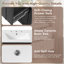 Meuble-lavabo flottant moderne 30 po-963320876
