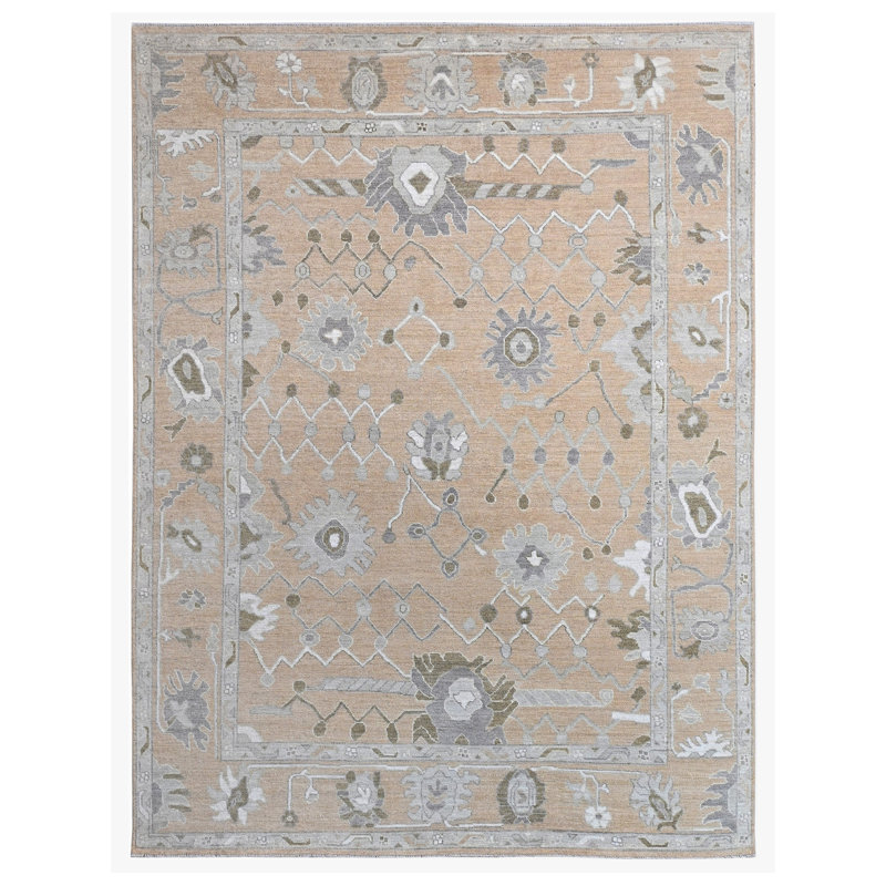 Hand Knotted Wool Oriental Indoor Rug