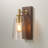 Saedie Glass Armed Sconce
