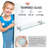 20 Inches Floating Shelf Tempered Glass Wall Mount Bracket 304 Stainless Steel Brushed Finish-951753210