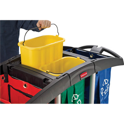 10 Quart Sanitizing Caddy, Yellow