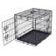 Caisse moyenne pour chien en acier pliable-1312549970-1312549969