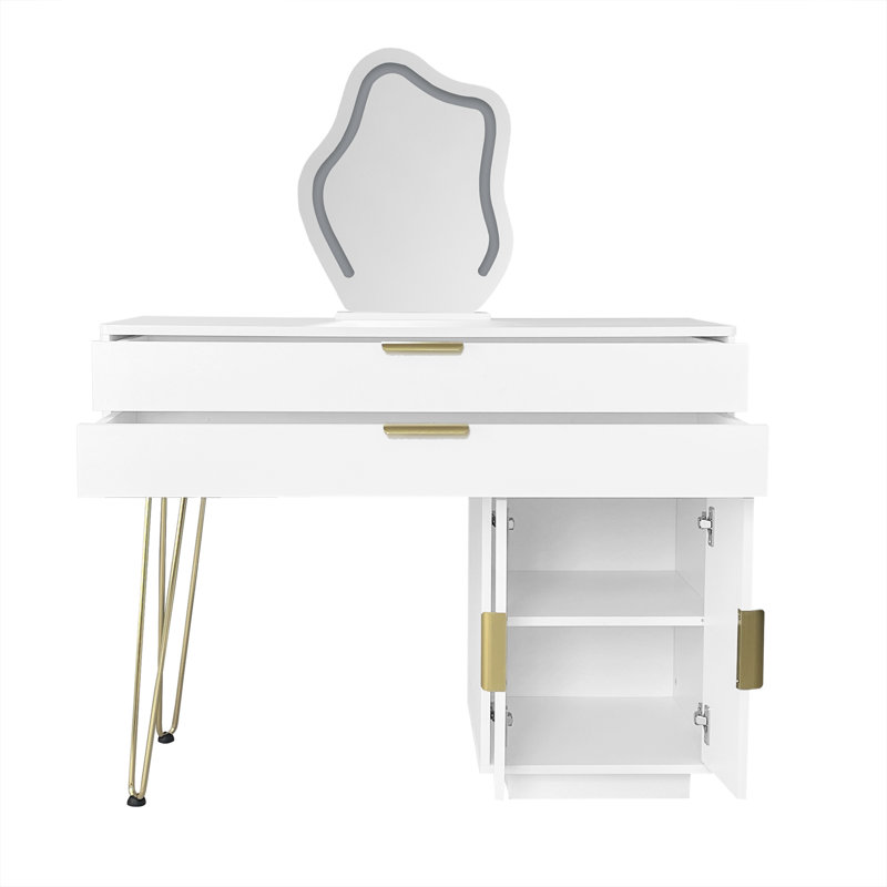 Ayzha Dressing Table with Mirror