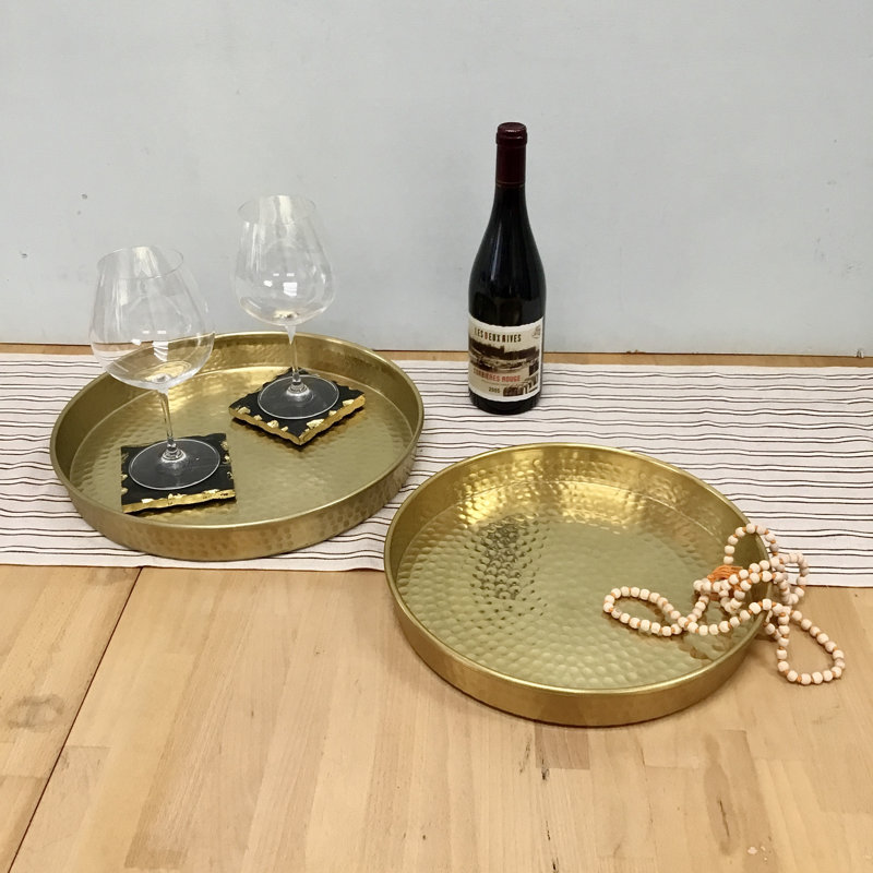 Stainless Steel Tray - Set of 2