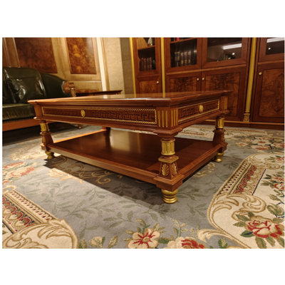 Infinity Solid Wood Coffee Table