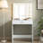 Vanity Desk With Mirror And Lights, Dressing Table With Large Drawer, 1 Level Storage Dresser & 3 Lighting Modes Adjustable Brightness-1632863890