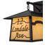 Personalized 3 - Light Armed Sconce