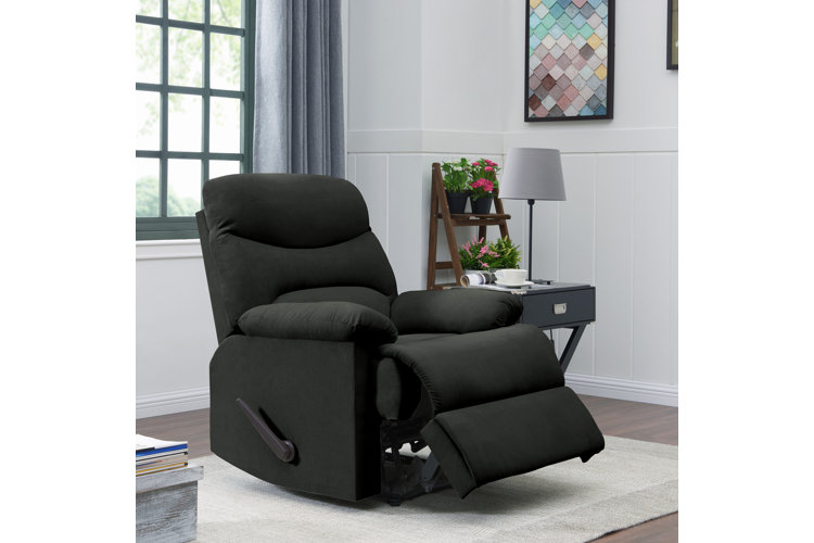 Rabon 34.75" Wide Manual Wall Hugger Standard Recliner