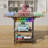 46.5" x 19.7" Foldable Craft Table with Wheels