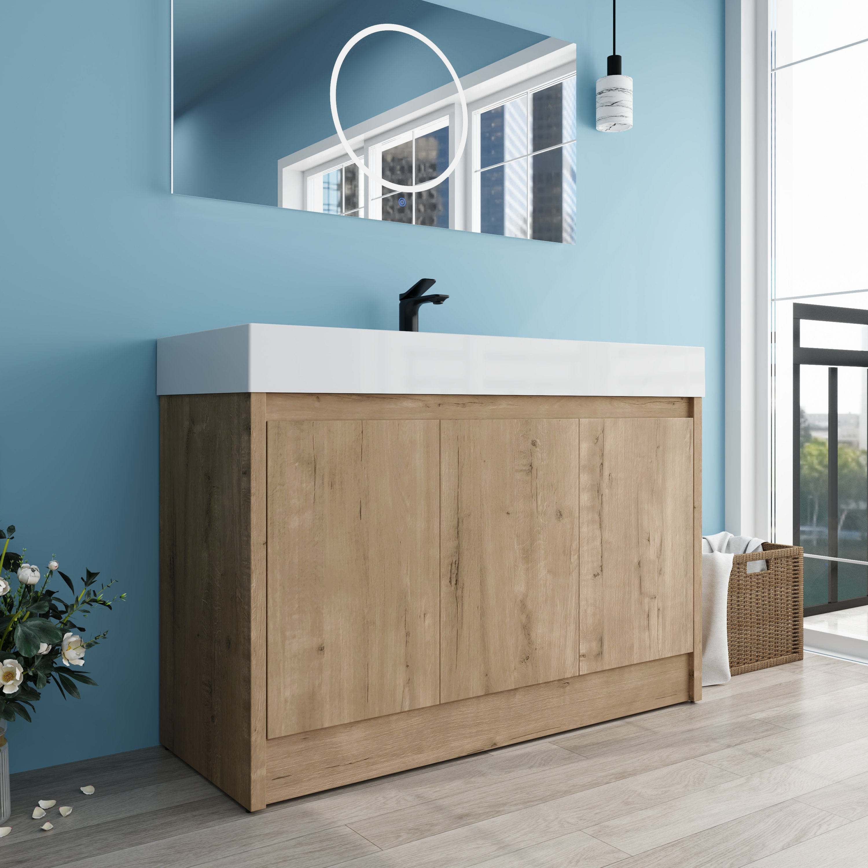 47.2 Sink Base Cabinet in Brown Latitude Run