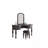 Bedroom Classic Vanity Set Wooden Carved Mirror Stool Drawers-455022768