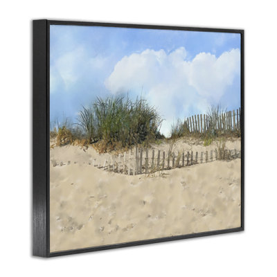 «Sunny Beach Day Dunes», estampe numérique, conception de Jeff Pica