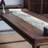 Rustic Solid Elm Wood Study Desk