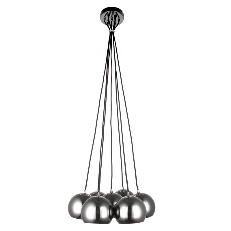Mascher 7 - Light Chrome Cluster Pendant