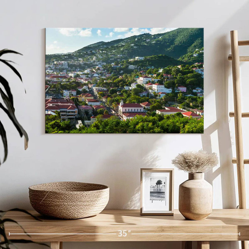 Paysage urbain Charlotte, H 16 po x l 24 po