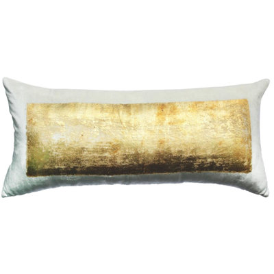 Verona Appliqued Velvet Throw Pillow