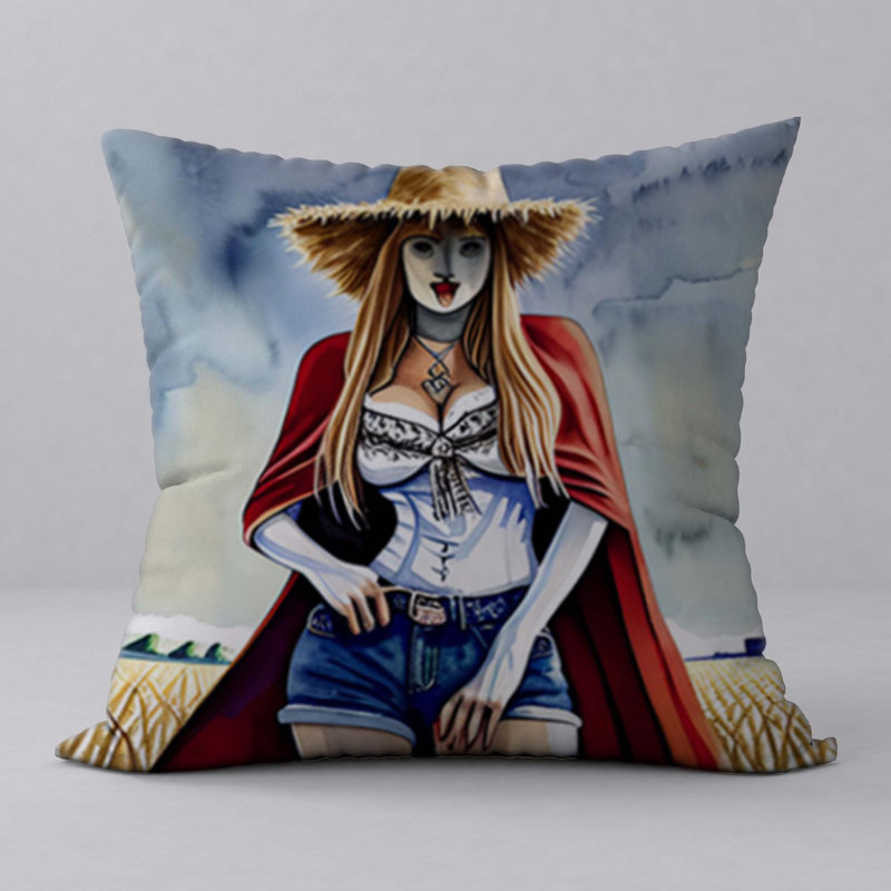 Reversible Throw Pillow