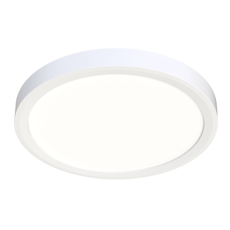 Plafonnier encastré à DEL Brandow, H 1,36 po x l 7,76 po x P 7,76 po