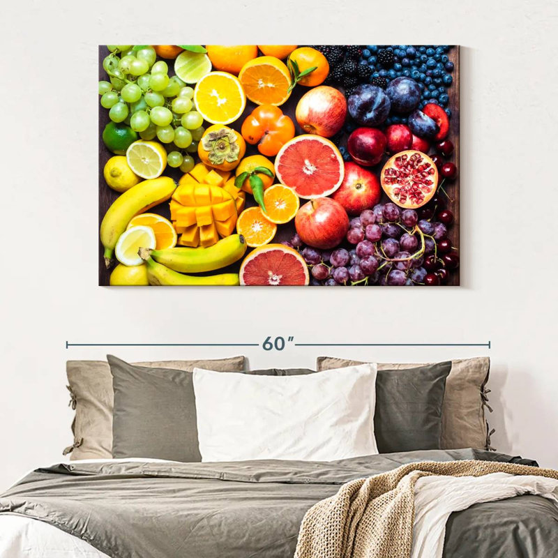 Yarlin Fruit Board, 34" H x 51" W