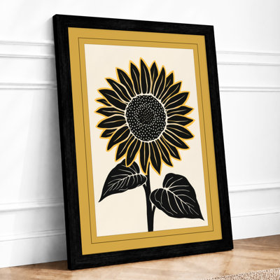 Bold Sunflower Botanical - Print