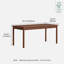 Bureau moderne en bois massif de 55 po avec 2 tiroirs-571038805-579959601