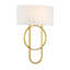 Applique murale 2 lumières Kinmundy en laiton-865820980