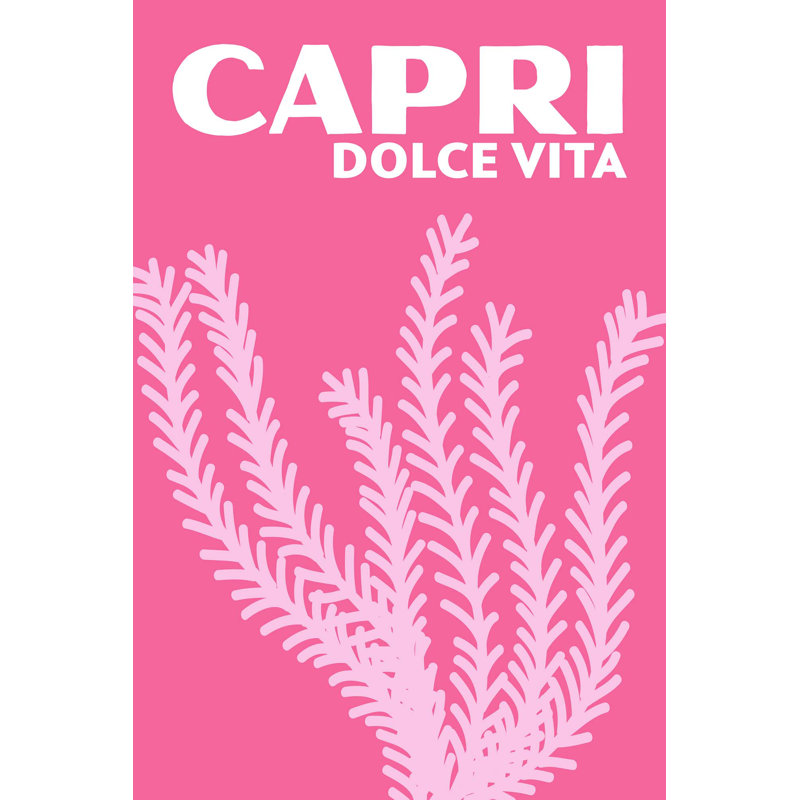 Capri, 41" H x 27" W, Wrapped Canvas