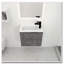 Meuble-lavabo flottant avec évier-891396097