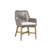 Teak Premium All-Weather Wicker Outdoor Dining Armchair
