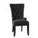Fauteuil capitonné et rembourré