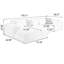 Canapé modulaire 3 pièces rembourré-109306520-109306521