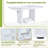 5-Piece Marble Dining Table Set-1213288508-1213288480