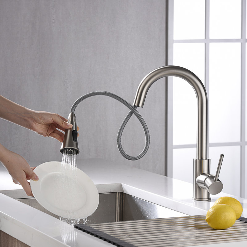 Robinet de cuisine Karran Weybridge, Acier inoxydable