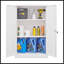 Armoire de rangement en métal avec portes verrouillables et tablette réglable-885887370